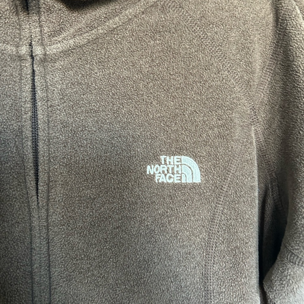 The North Face Kendall Jenner Brown Fleece Jacket - Picture 5 of 7